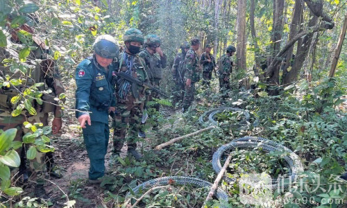 柬泰边境惊现秘密铁丝网，边境安全警戒全面提升