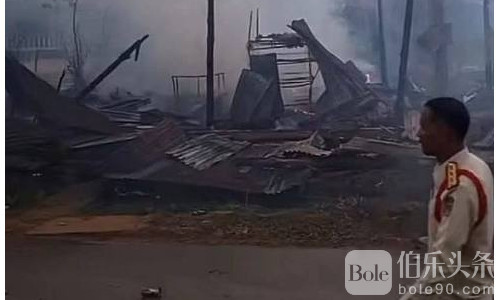 老挝商铺突发火灾！火舌吞没中国店铺原因仍在调查