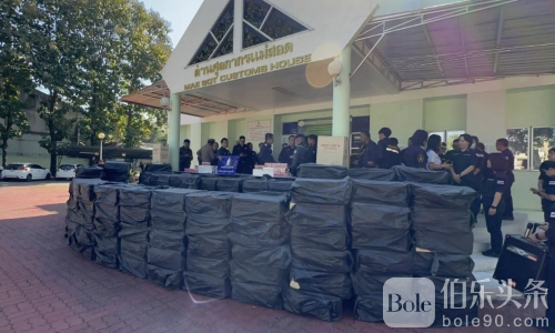 泰缅边境突查！截获千万走私Krong Thip香烟