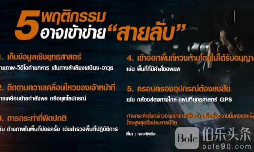 泰国突发警报！五大危险行为碰即死刑