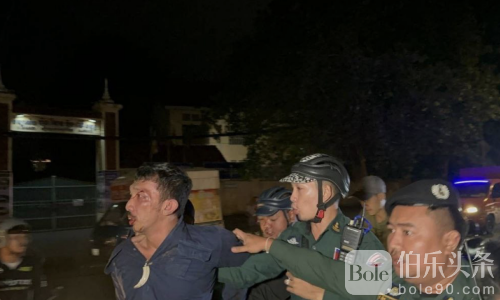 金边街头连响数枪！摩托车逃犯狂飙街头最终被捕