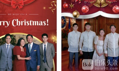 圣诞祝福翻车！小马科斯一家晒合照遭群嘲