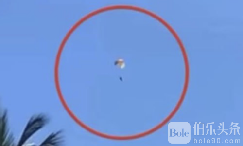 滑翔伞闯禁区！西港休闲男子触碰柬泰边境安全红线