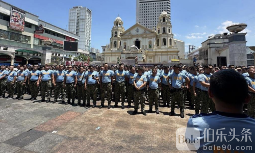 菲律宾迎来万人朝圣！1.5万警力全城戒备