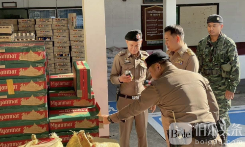 	泰缅边境大抓捕！新年节庆前缉获逃税缅甸货物250万铢