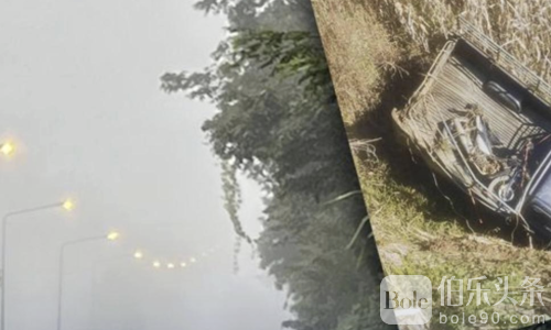  泰国浓雾能见度低酿悲剧！怪坡路货车坠谷酿2死2伤