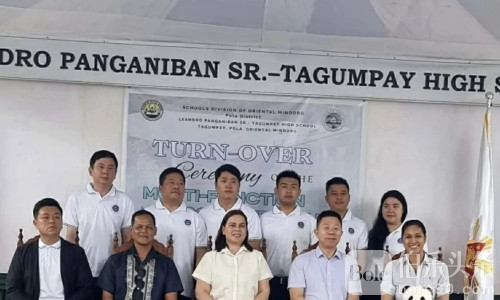 萨拉＋井泉同框现身！中菲合作项目在菲律宾校园正式交付