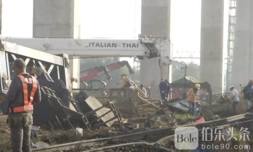 泰国起重机压火车赔偿出炉！死亡者每人169万，伤者5万