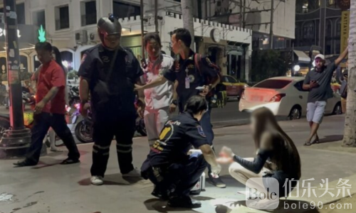 啤酒瓶成凶器！芭提雅男子持木棍啤酒瓶狂砍变性女子