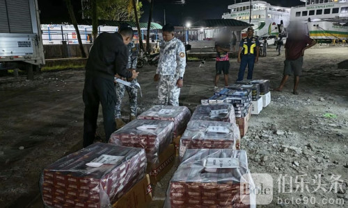 北萨马港口查获百万走私香烟，多部门联手出击！