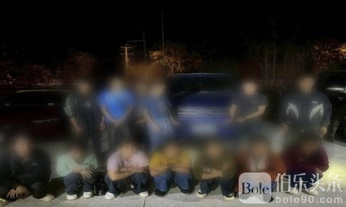 CIB夜间封路抓捕非法劳工，两名司机与12名缅籍劳工落网