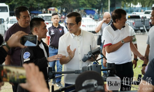 马尼拉上新“空中眼睛” 高科技无人机全面提速城市防灾