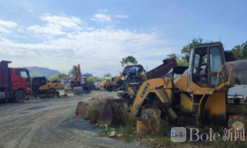 马尼拉近郊非法采石遭重拳，1.33亿比索设备被扣押！