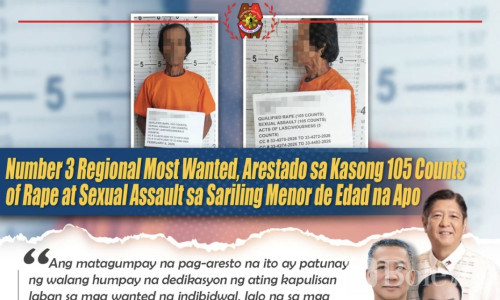 禽兽不如！菲律宾67岁外公性侵12岁孙女105次被捕
