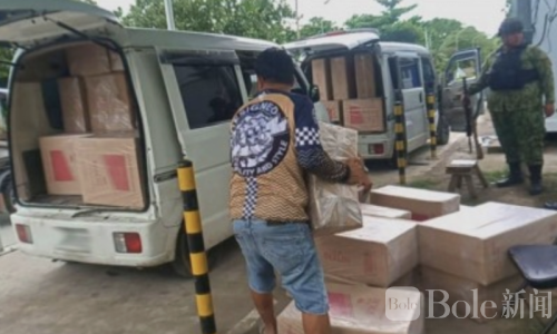 菲律宾警方加大力度打击香烟走私！查封逾百亿比索货物