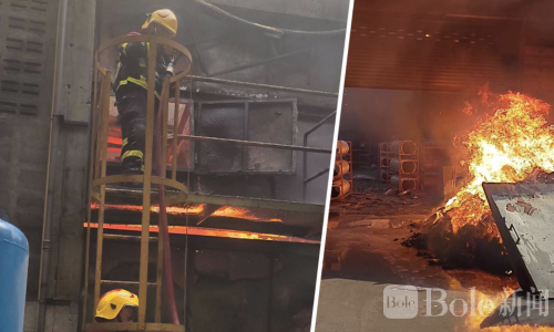 惊险火情！泰国工厂突遭火海吞噬，8人重伤送医多人被困