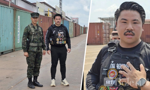 泰国“铁汉”强硬守边！锁链、电网加持，阻挡柬埔寨越界