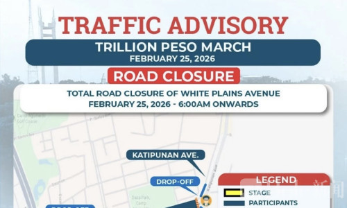 EDSA大堵车？万亿比索大游行提醒司机绕行