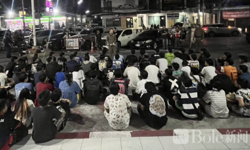 泰国清晨清剿大行动：80名飙车少年团全被捕！