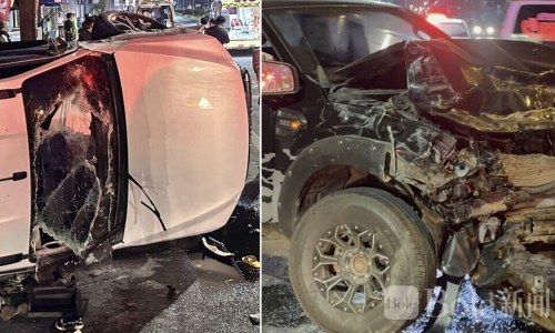 GPS导航失误酿惨剧！泰国岔路口两车猛撞9人重伤