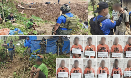 菲律宾非法矿场被端，中国男子在内9人被捕！