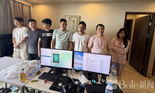 洪森大道公寓大楼被端！金边抓获7名中国狗推