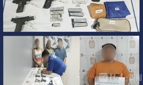 奎松省枪械走私嫌犯落网，警方缴获六支非法枪支