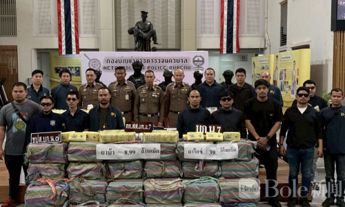 富人豪宅区变毒仓！泰国警方突袭缴获近900万粒毒品