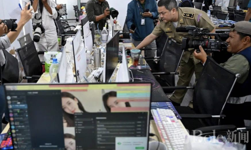 跨国诈骗工厂在金边被端！上百电脑与聊天模板悉数查获