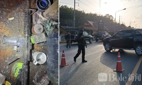 泰国围捕武装嫌疑人引发枪战！嫌犯被当场击毙击毙