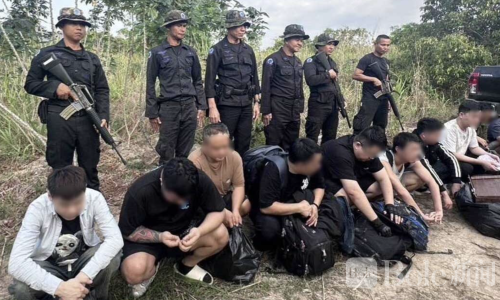 10名中国诈骗嫌犯偷渡泰国边境！被海军拦截