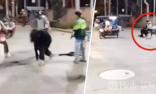 清迈加油站“拳脚大战” ！油价飙升引民众争抢