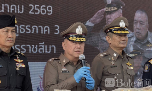 泰国1个月扫荡10大毒品网络，逮22人缴4.75百万颗毒品！