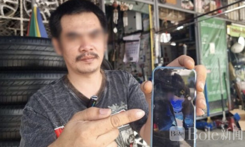 轮胎店老板惊魂一刻：酒醉军人挡路持械恐吓