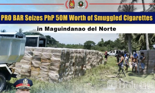 菲律宾北马京达瑙破获走私香烟案 价值5000万披索