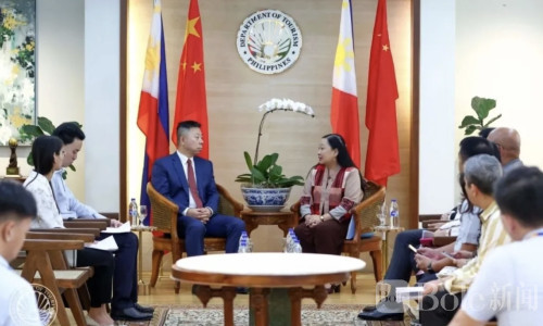 井泉大使会见菲律宾旅游部长，商讨新增航线！