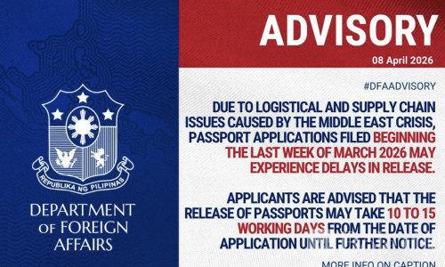 中东冲击！菲律宾护照办理时间拉长，最快也要15天
