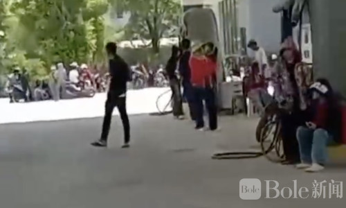 中国老板跑路欠薪！200工人围堵诈骗窝点讨薪