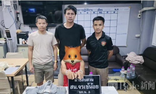 曼谷警方破获“偷水表”案件，男子深夜骑车作案被捕