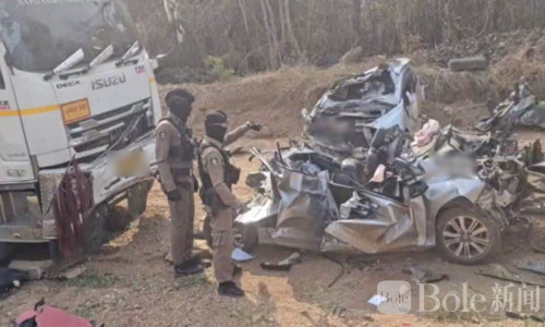 泰国南邦连环车祸酿2死8伤，8轮卡车失控引发惨剧