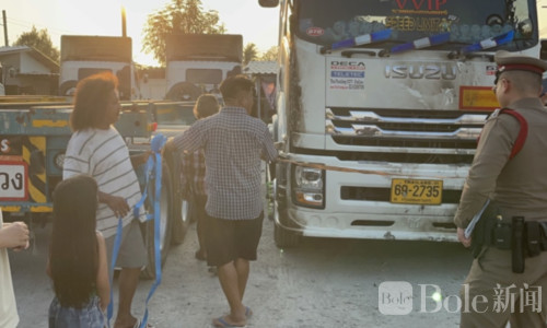 宋干节纠纷升级，男子纵火烧毁18轮货车被当场抓