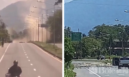 泰国南部班南斯塔军车遭炸弹伏击，7名军警受伤