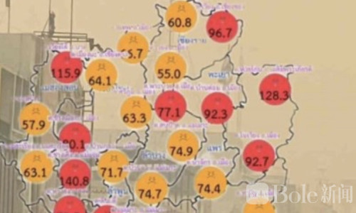 泰北PM2.5全面爆表，清迈冲全球污染第2红色警戒！