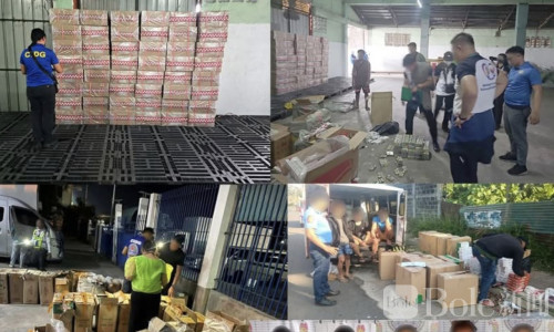 菲律宾全国严打非法香烟，5人落网涉案1070万比索