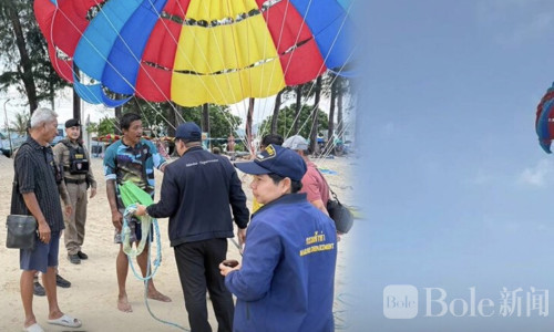 普吉滑翔伞拖绳空中断裂，游客坠海真相曝光引发关注