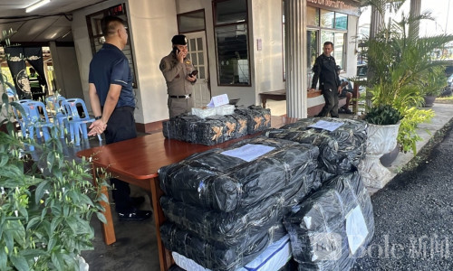 519公斤冰毒藏货车！泰国夫妻运毒被当场抓获