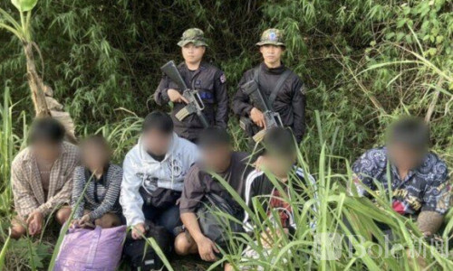 6名泰国网赌管理员逃离柬埔寨，偷渡穿越丛林返国被捕