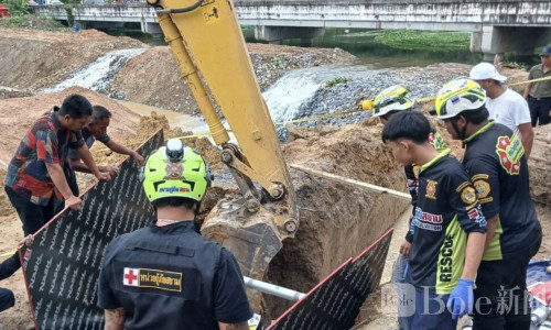 工地突发塌方！泰国两名工人被活埋身亡，一人重伤送医