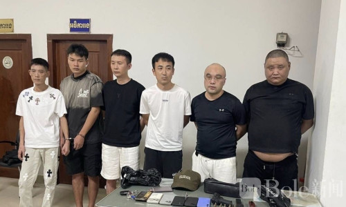 西港突发抓捕！6名中国籍男子涉盗车牌及持枪落网