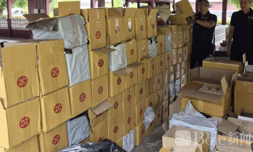 泰国破获33亿级走私香烟案！大卡车暗藏百万支烟